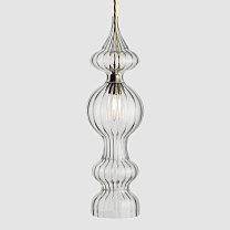 Spindle Pendant 4 Bubble латунь