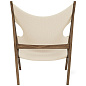 71058-002424 Audo Copenhagen Knitting Lounge Chair , Орех / Логан Жасмин — фото 2