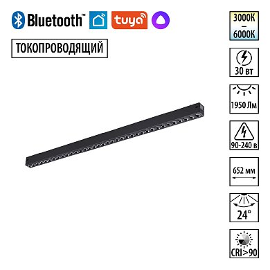 Однофазный трековый светильник Novotech Vector 359935