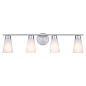 Stamos 26" 4 Light Vanity Light Brushed Nickel настенный светильник 55122NI Kichler — фото 2