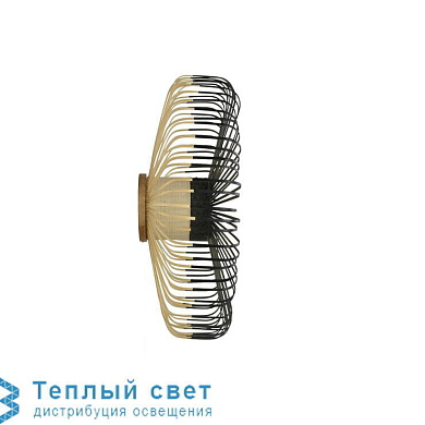 настенный светильник настенный из бамбуковых ламелей с двойным тоном