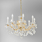 Kolarz MARIA LOUISE 3149.88.3.KoT люстра золото 24 карата ø66cm высота 46cm мин. высота 66cm макс. высота 111cm 8 ламп e14 — фото 1