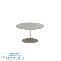 СТОЛИК BUTLER Ø60CM H35CM SAND CERAMIC CEMENTO LUMINOSO Royal Botania