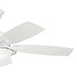52" Cameron Fan White люстра-вентилятор 310204WH Kichler — фото 1