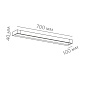Настенный линейный светильник TWIST 70 18.30 W Led Techology — фото 1