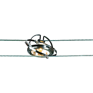 WIRE SYSTEM, WIRE QRB светильник для лампы QRB111 50Вт макс., хром SLV 186462