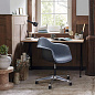 4055737331695 Eames Vitra Кресло офисное на колесиках, черное, полностью обитое — фото 2