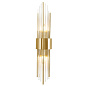 Бра Crystal Lux ATENTO AP2 BRASS/TRANSPARENTE — фото 1