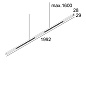 Технический подвесной светильник INFORM SQ P DOWN-UP Delta Light 25516 XXX0 — фото 1