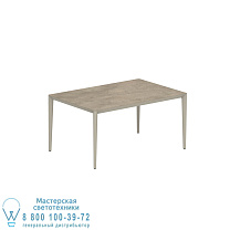 СТОЛ U-NITE 150X100CM ГРИБ С КЕРАМИЧЕСКОЙ СТОЛЕШНИЦЕЙ TERRA SABBIA Royal Botania