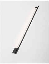 Sandy Black Aluminium LED 15 Watt 220-240 Volt 507Lm 3000K IP20 L: 90 W:7 H: 3.5 cm