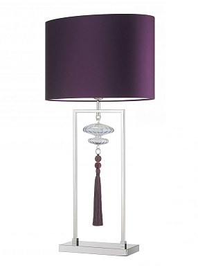 Constance Nickel and Lustre Table Lamp настольная лампа Heathfield