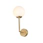 63505 GALA Satin gold wall lamp настенный светильник Faro barcelona — фото 1