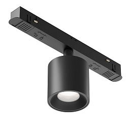 TR132-4-7W-DS-B Maytoni Alfa магнитный трековый светильник черного цвета с направленным пучком света EXILITY 23 mm