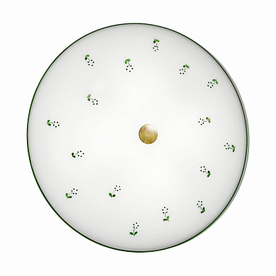 бра с одним хрустальным плафоном на кронштейне