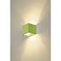 148018 SLV PLASTRA CUBE QT14 WL white настенный кубический светильник — фото 27