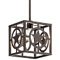 Branko 9.62" 1 Light Mini Pendant Aged Bronze подвесной светильник 82335 Kichler — фото 3