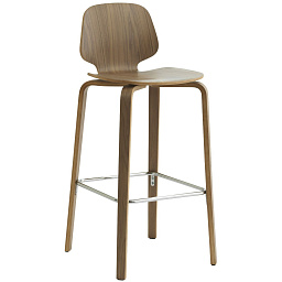 601580 Normann Copenhagen My Chair Барный стул 75 см, орех