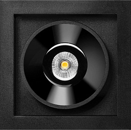 BLACK FOSTER RECESSED 1 потолочный встраиваемый светильник, Arkoslight