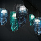 Slamp Avia SP M подвесной светильник культовый синий AVISM00BLU01T00000EU — фото 4
