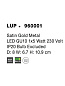 960001 LUP Novaluce спот LED GU10 1x5Вт IP20