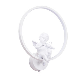 A6065AP-1WH Arte Lamp PARADISE настенная подсветка с овальным корпусом и декоративной рамкой