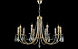 Люстра Crystal Lux VICTORIA SP10 GOLD/AMBER — фото 3