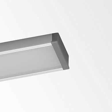 SHL 20 ST - END CAP SET A алюм. серый Delta Light ILP