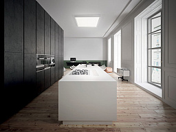 9024 Linea Light Group Tara потолочный светильник прямоугольной формы с белым корпусом