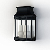 Louis Philippe 2 N° 1; Clear glass E27 105W; Dark black
