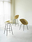 609227 Normann Copenhagen Mat Барный стул 75 см, пеньковый / черный — фото 2