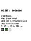 9988380 OBBIT Novaluce светильник LED E27 1x12Вт 230В IP20