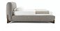 Кровать Softbay Bed Max Porada мягкая с высоким изголовьем — фото 2