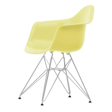4055737200700 Eames Plastic Vitra Стул обеденный, лимонный/хром