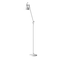 Rotaliana Luxy F1 торшер с шарниром белый 1LXF100102ER0