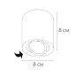 A1513PL-1WH Arte Lamp Beid точечный накладной светильник GU10 35W — фото 1