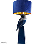 54586 Настольная лампа Parrot Синяя 84см Kare Design