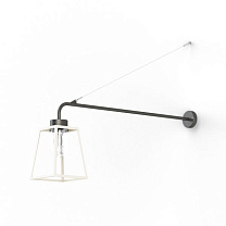 Lampiok 1 N° 6; Clear glass E27 52W; White