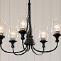 Melis 5 Light Chandelier Black люстра 52468BK Kichler — фото 1