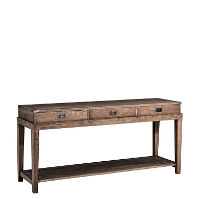 110736 Console Table Military smoked oak таблица Eichholtz