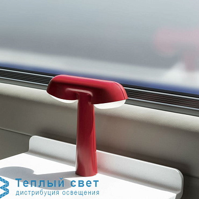 TGV настольная лампа Moustache IV 06 red