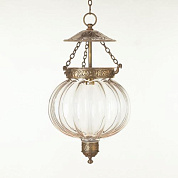 CL0025.BR.ES Pumpkin Lantern, Brass fittings