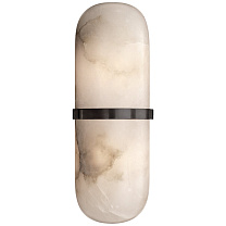 Melange Pill Form Sconce бронза с алебастром