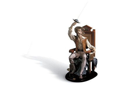 I AM DON QUIXOTE Фарфоровый декоративный предмет Lladro 1001522