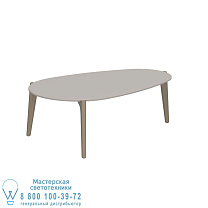 СТОЛИК TEA TIME 100X60CM ПЕСОЧНО-КЕРАМИЧЕСКИЙ ЖЕМЧУЖНО-СЕРЫЙ Royal Botania