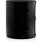 0496609 Kartell Componibili Классический комод с 2 отделениями, черный — фото 2
