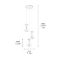 Kordan 17.25" 3 LED Light Pendant Cluster Matte White подвесной светильник 84114MWH Kichler — фото 4