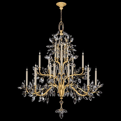 771240-3 Crystal Laurel 75" Chandelier люстра, Fine Art Lamps