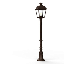 151017046 Roger Pradier Place Des Vosges Tradition садовый фонарь на подставке коричневого оттенка
