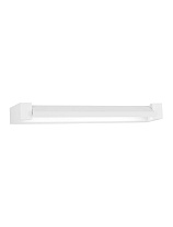 Sandy White Aluminium & Acrylic LED 12 Watt 220-240 Volt 901Lm 3000K IP20 L: 40 W: 9 H: 4.2 cm